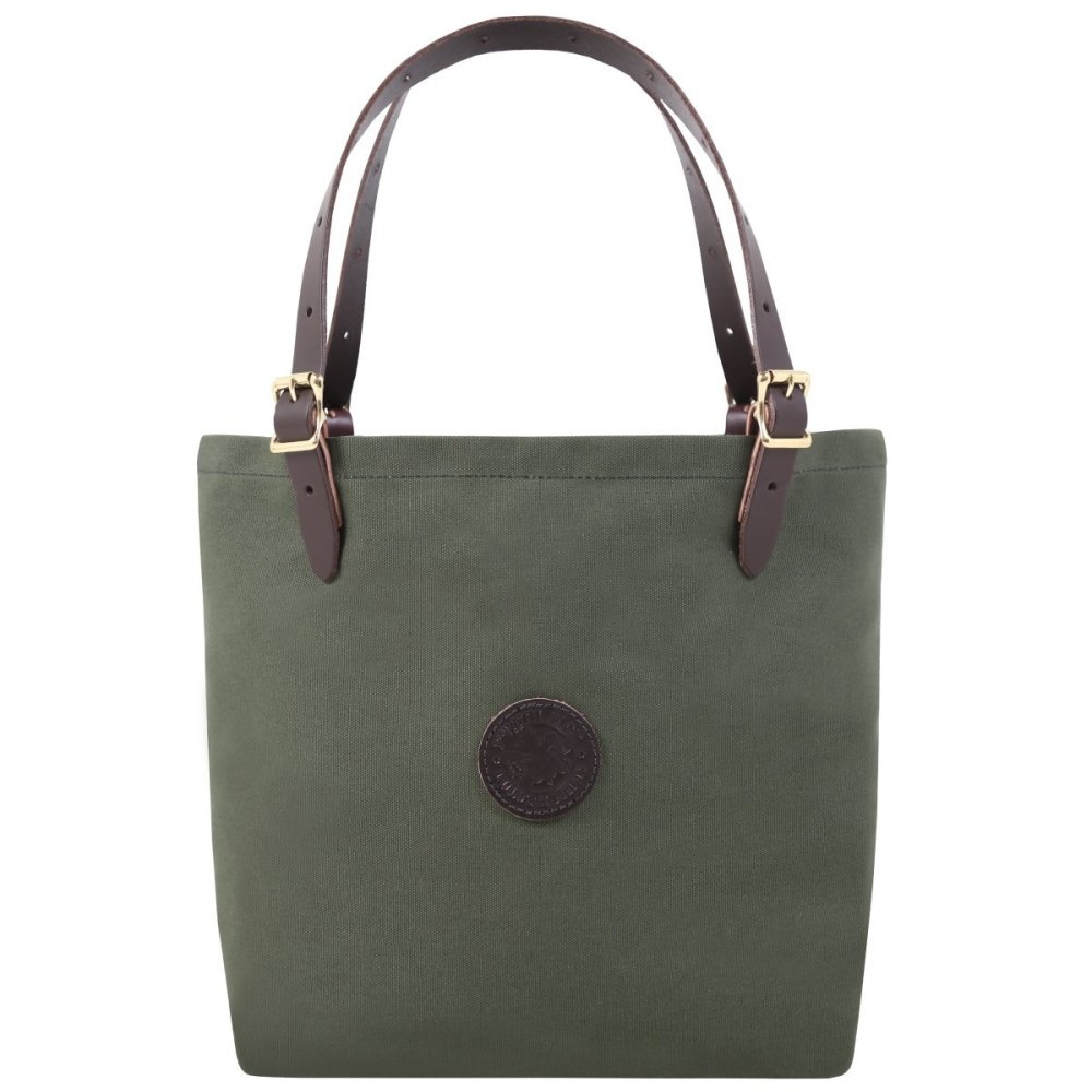 Duluth Pack 18 Liter Capacity Olive Drab Medium Market Tote - Flockneti