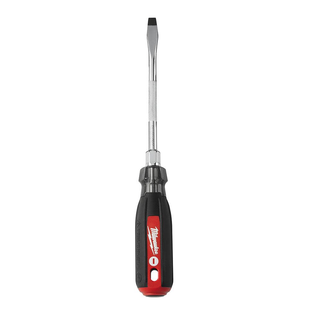 Milwaukee 5/16 in. Slotted – 6 in. Cushion Grip Screwdriver - Flockneti