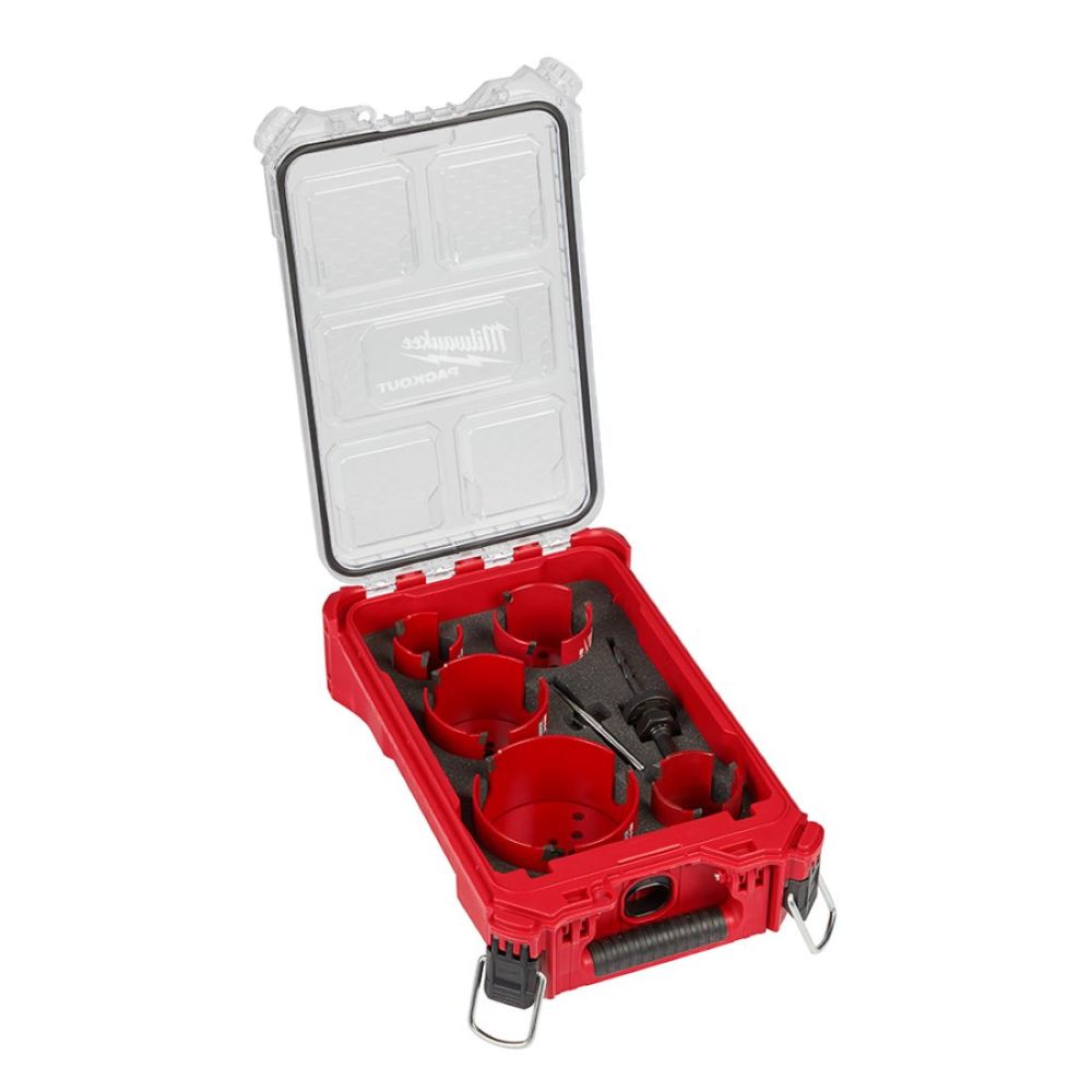 Milwaukee Big Hawg PACKOUT Hole Saw Kit 9pc - Flockneti