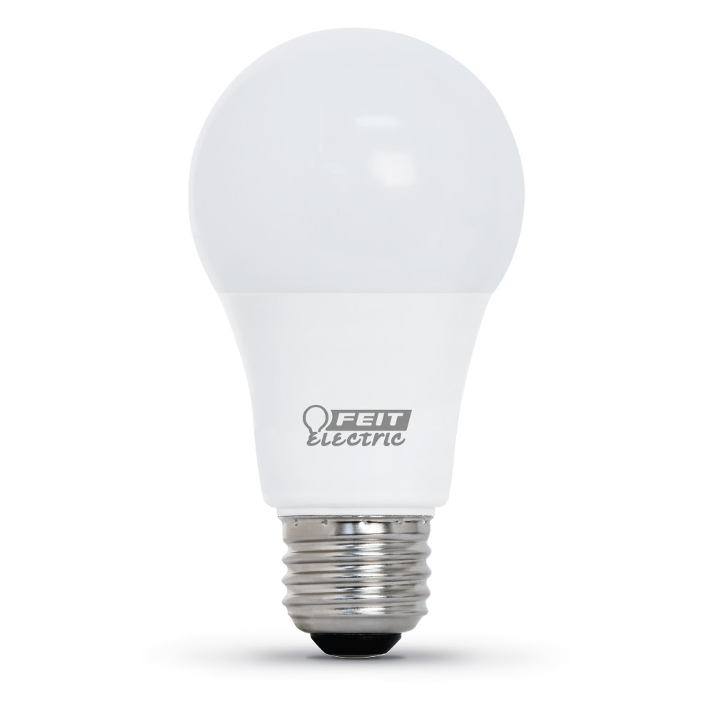 Feit Electric 40W Enhance A19 3000K Dimmable LED Bulb 4pk - Flockneti