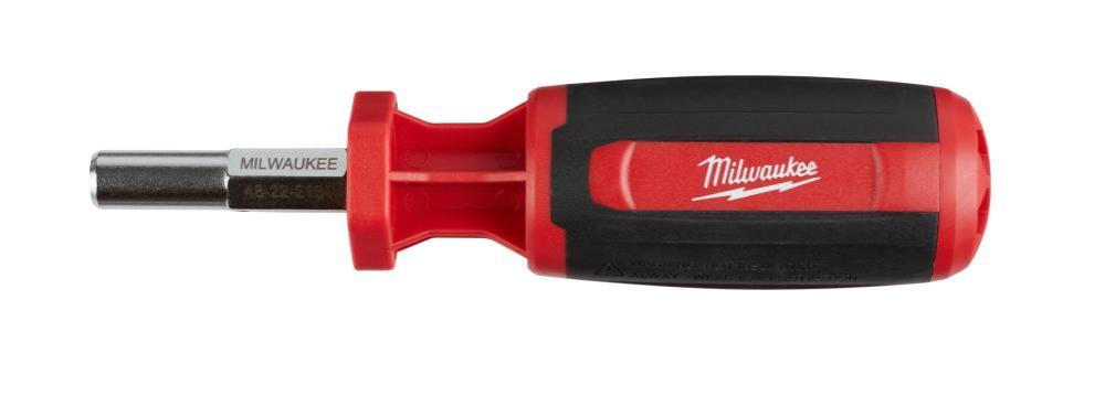 Milwaukee 9-in-1 SAE Hex/Key Drive Multi-Bit Driver - Flockneti