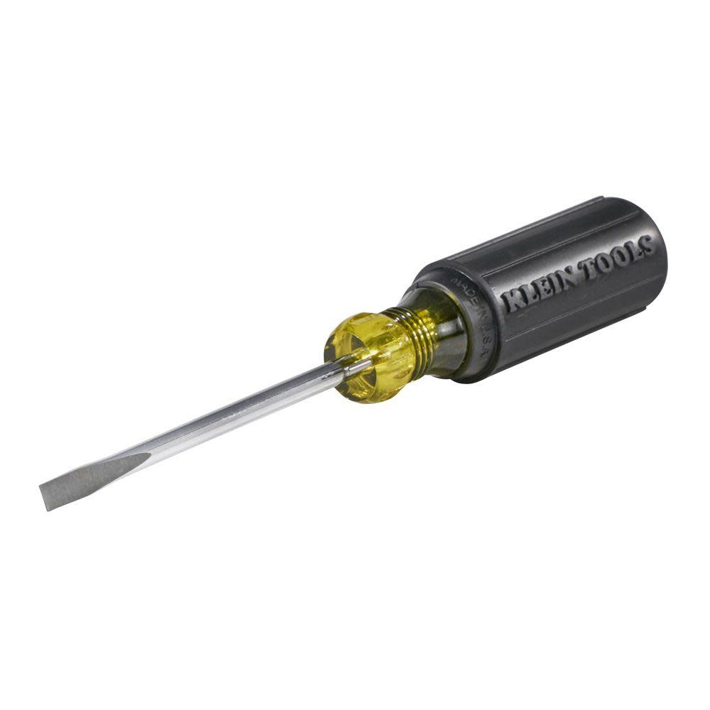 Klein Tools Wire Bending Cab Tip Screwdriver 4″ - Flockneti