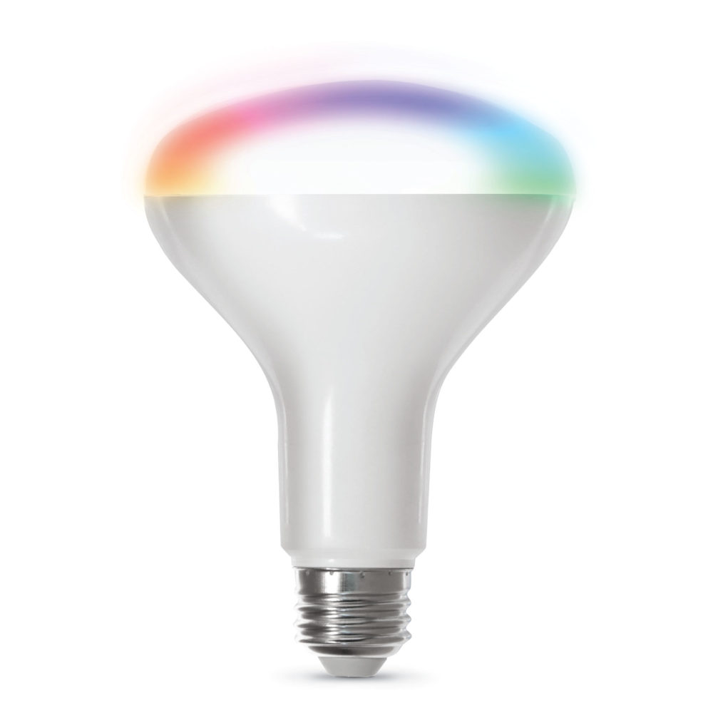 Feit Electric 65W RGBW BR30 LED Smart Light Bulb 1pk - Flockneti