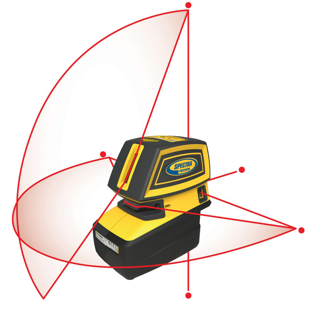 Spectra Precision Point and Line Laser Tool - Flockneti