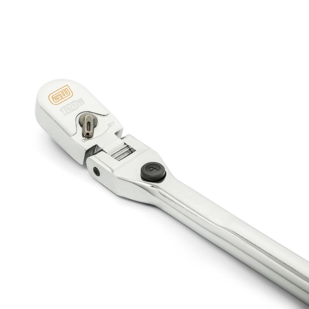 GEARWRENCH Ratchet 1/4″ Drive 120XP Dual Material Handle Locking Flex Head 9″ - Flockneti