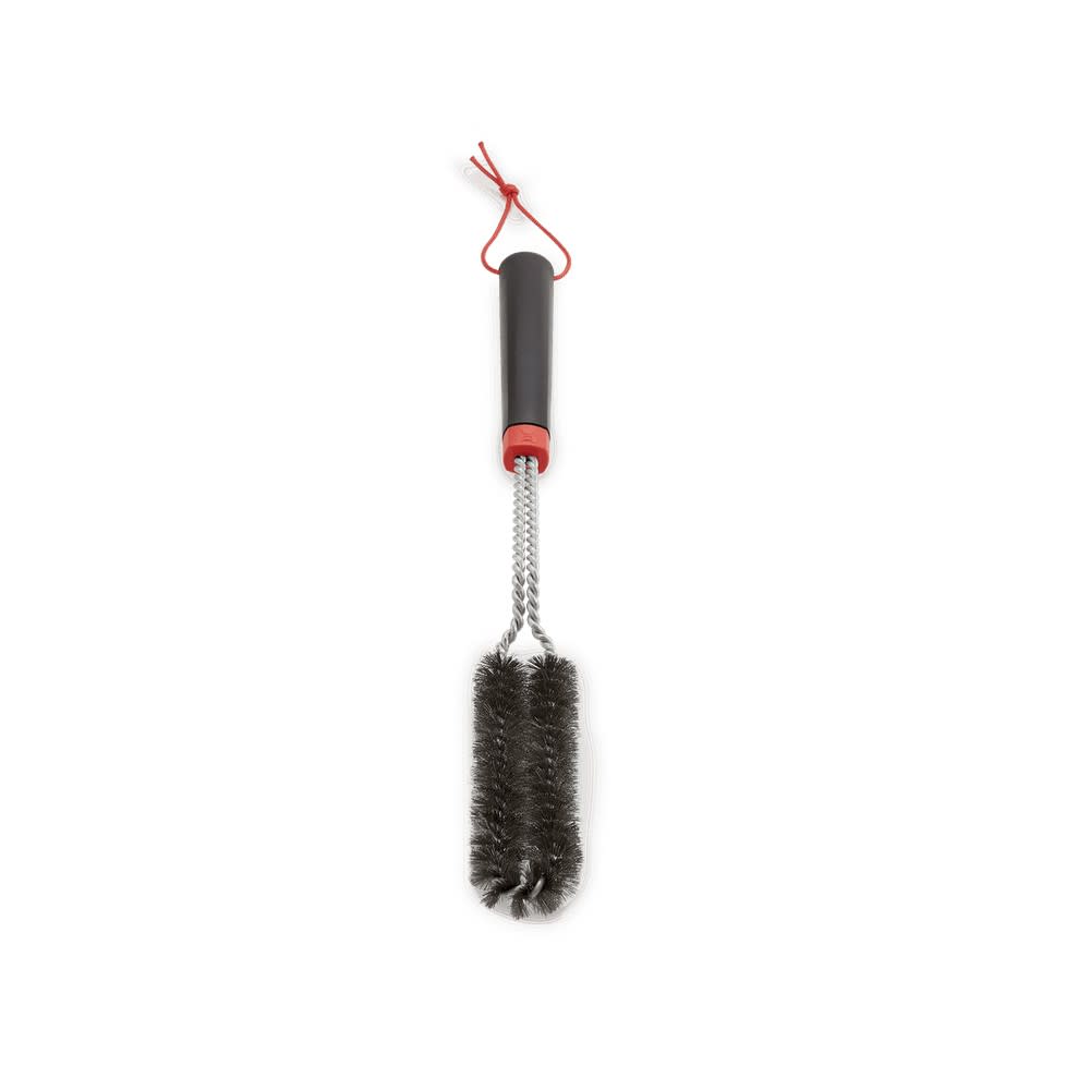 Weber 18″ Non-Slip Handle Detail Grill Brush - Flockneti