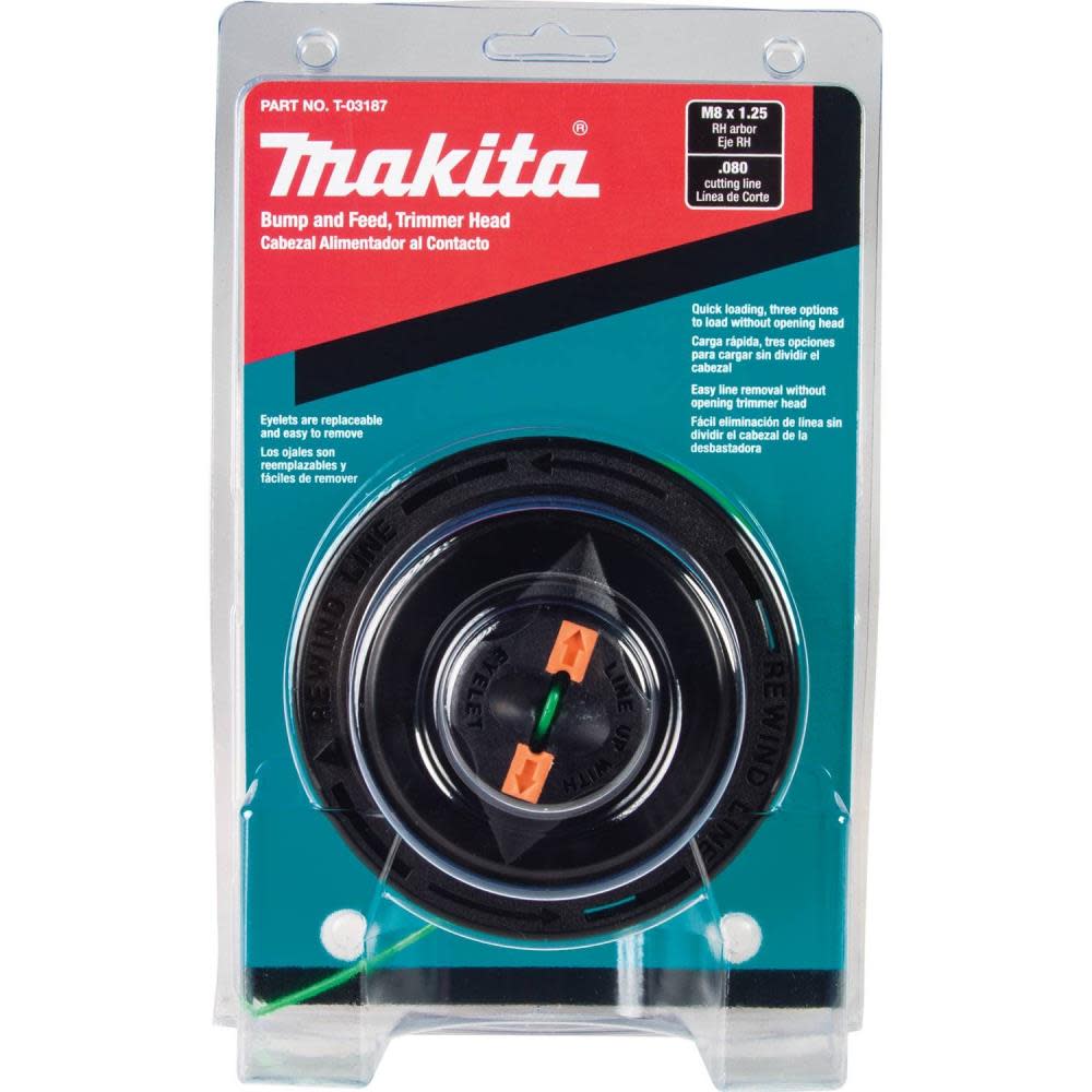 Makita Trimmer Head Bump and Feed RH - Flockneti