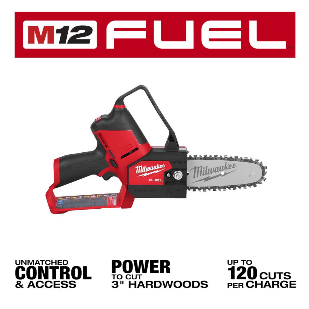 Milwaukee M12 FUEL HATCHET 6″ Pruning Saw Bare Tool - Flockneti