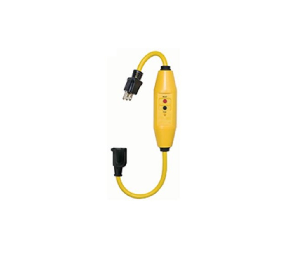 Tower Mfg In-Line GFCI with 1 Outlet and 18 In. Cord - Flockneti