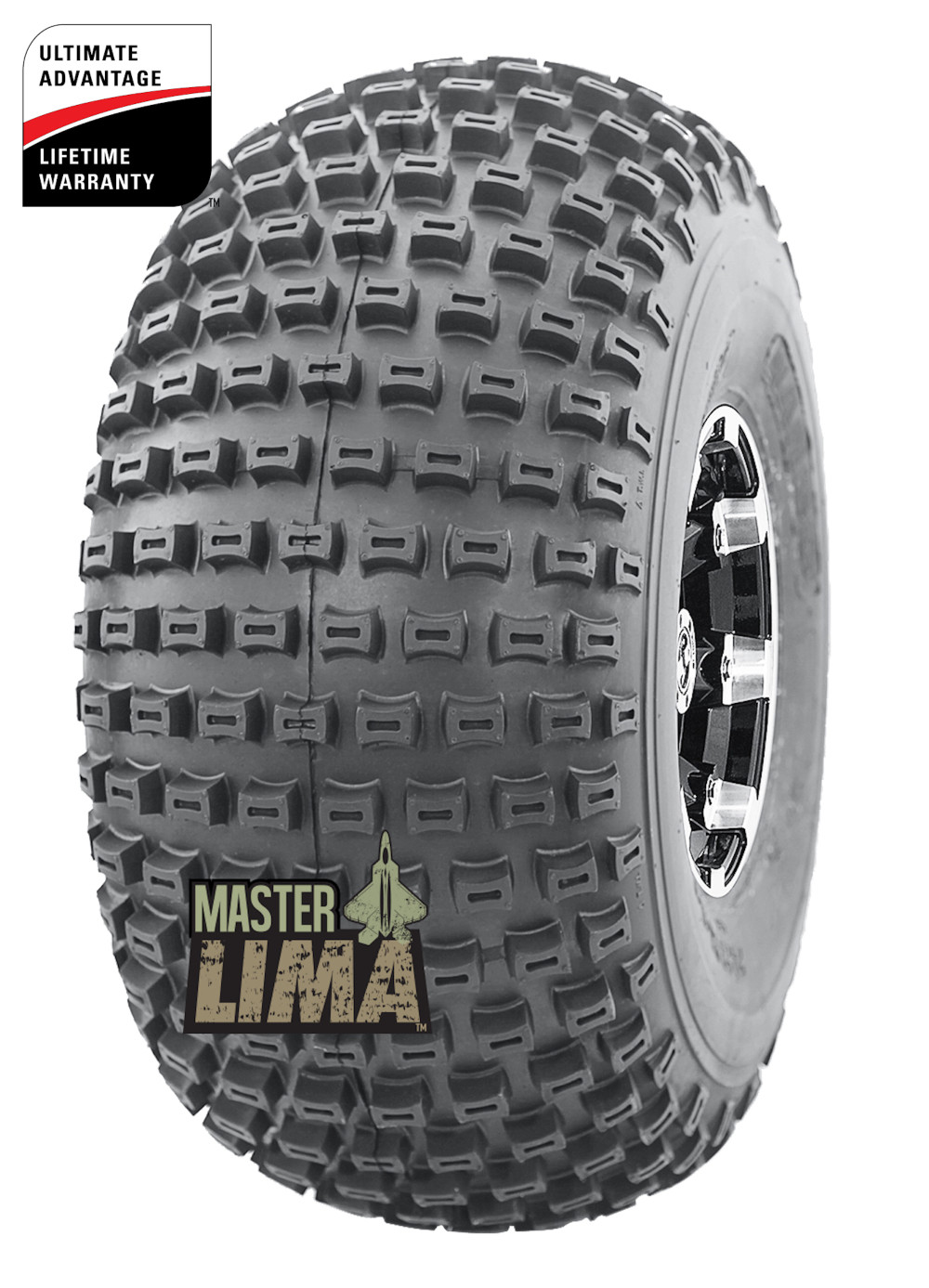 Master ATV 22×11.00-8 4P TL Lima ATV Tire (Tire Only) - Flockneti