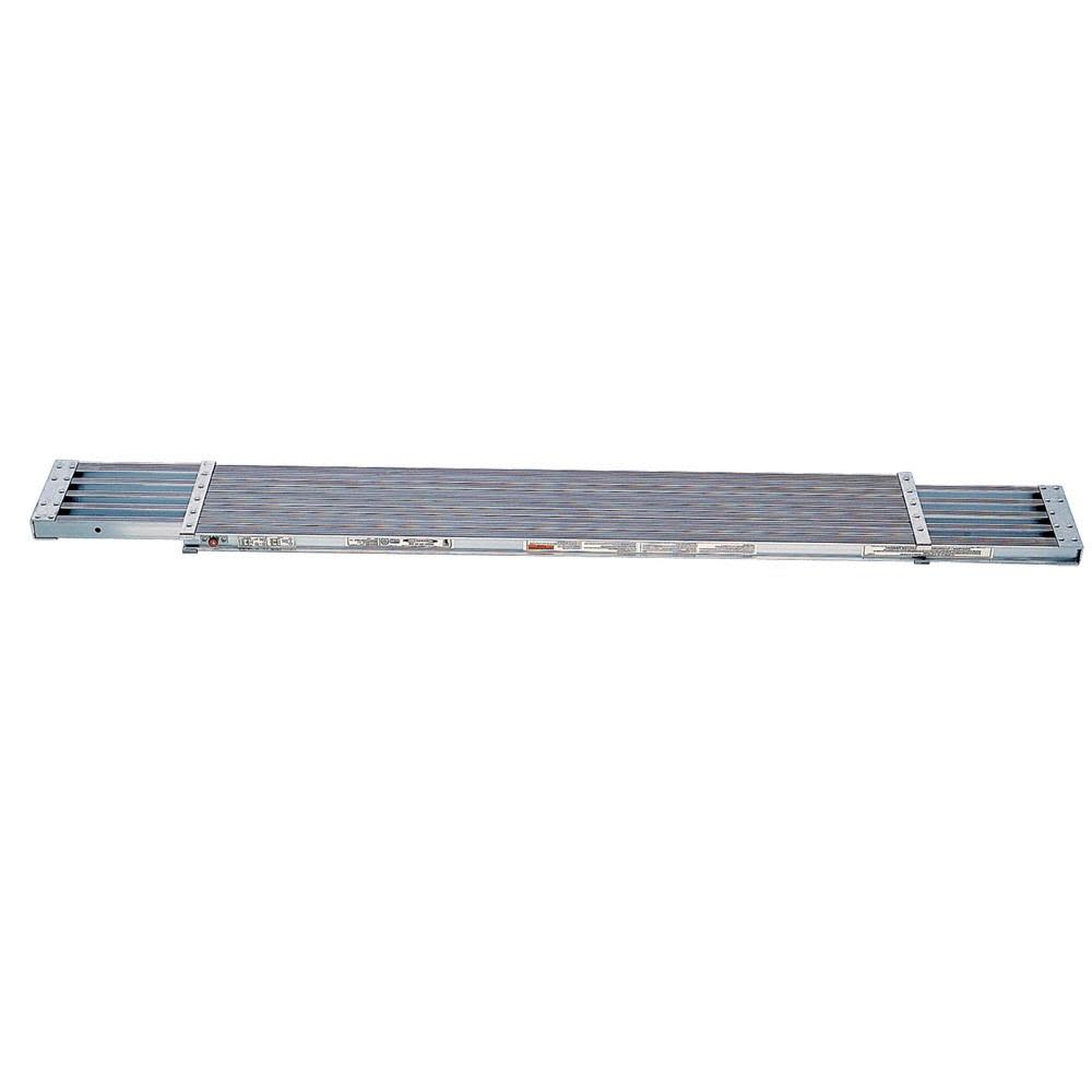 Werner 6 Ft. to 9 Ft. Aluminum Extension Plank - Flockneti