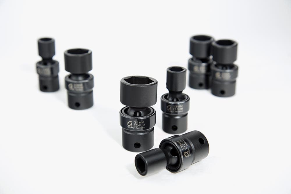 Sunex 1/2 In. Drive Metric Universal Impact Socket Set 13 pc. - Flockneti