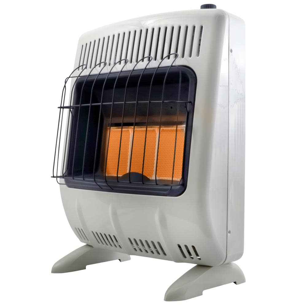 Heatstar 20000 BTU Vent Free Radiant Natural Gas Heater with Thermostat and Blower - Flockneti