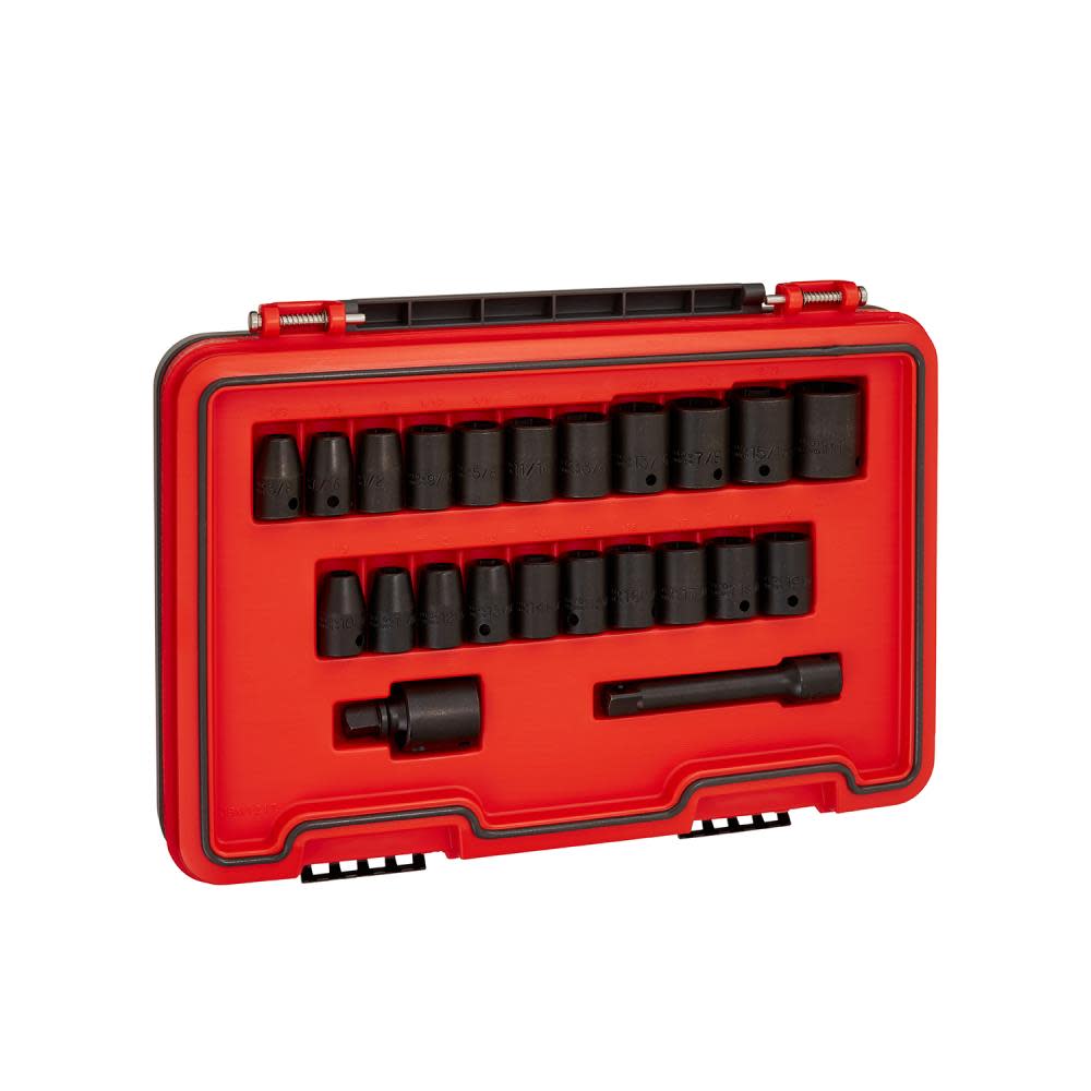 Proto Socket Set 1/2 DR 23pc SAE/MM IM SET - Flockneti