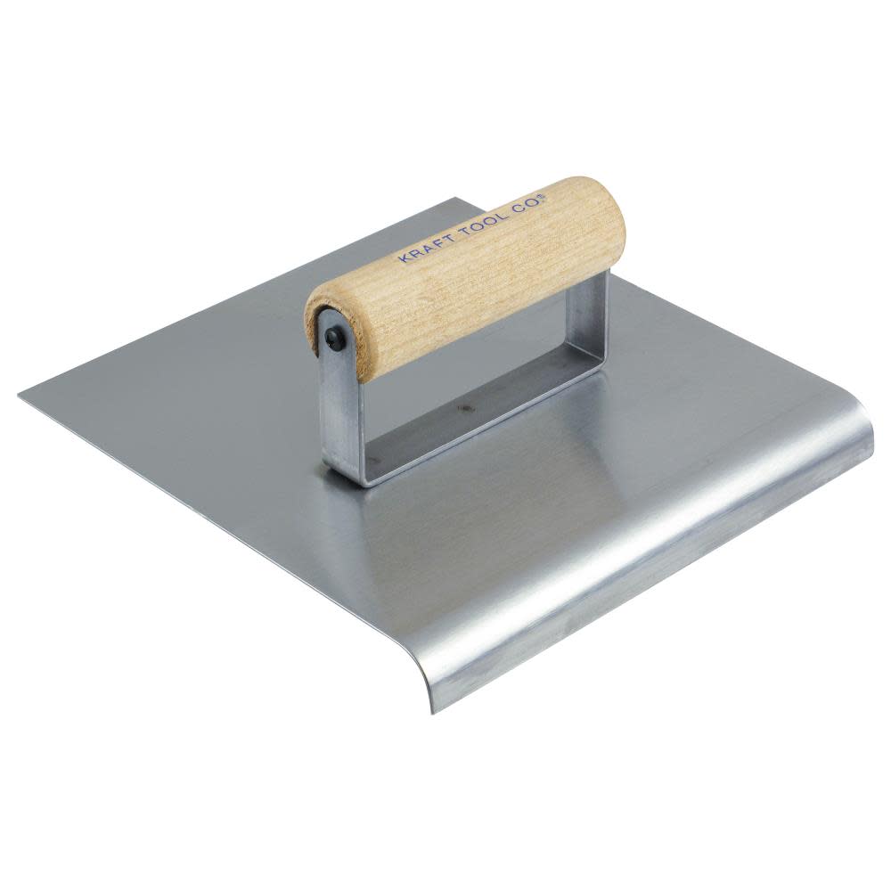 Kraft Tool Co 8″ x 8″ 1/2″ R 3/4″ L Cement Edger - Flockneti