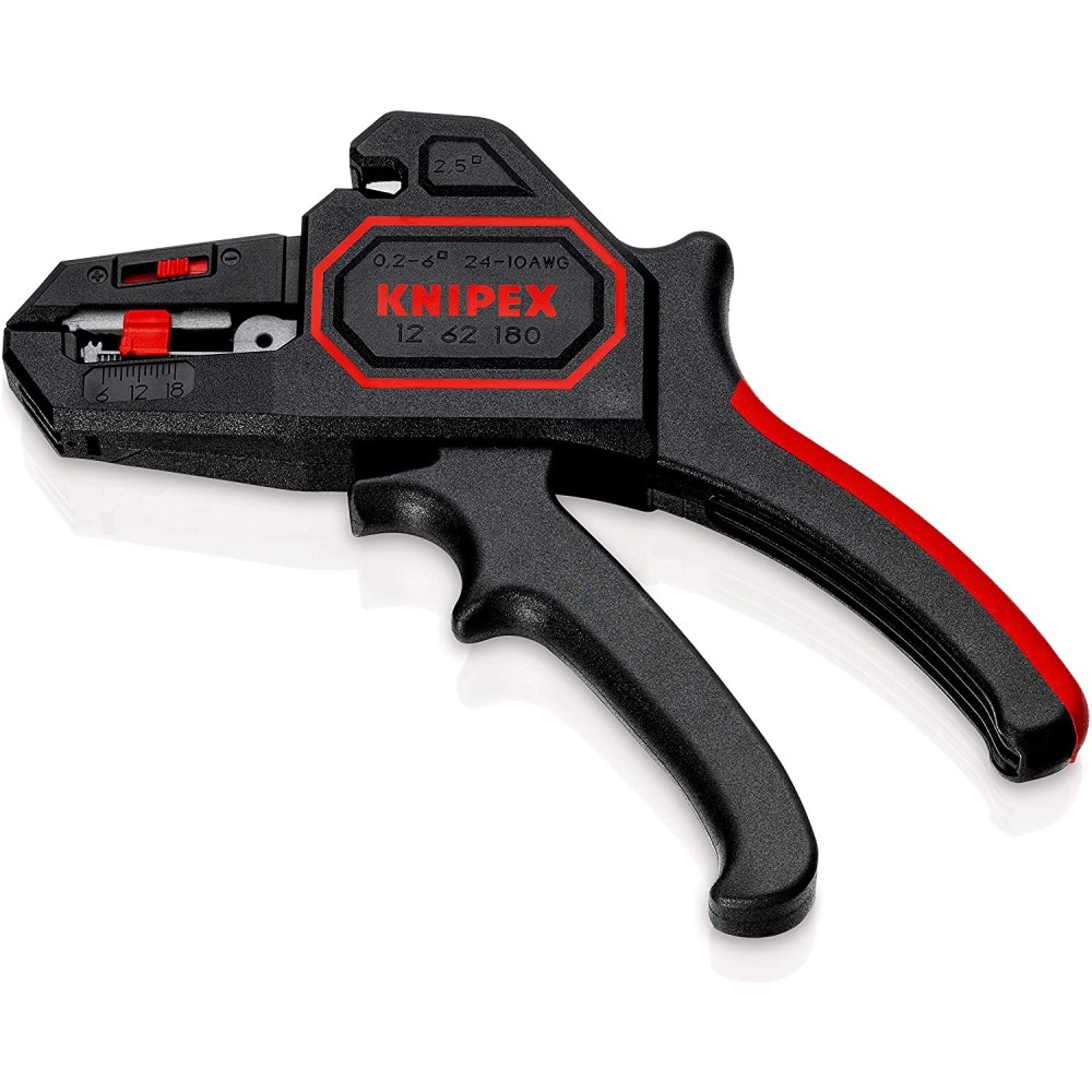Knipex Insulation Stripper Automatic 180mm 10 to 24 AWG - Flockneti