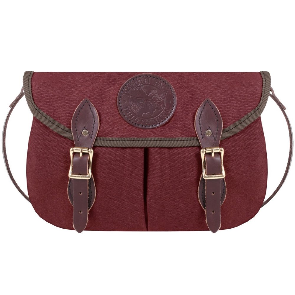 Duluth Pack 6 Liters Capacity Burgundy Medium Double Shell Purse - Flockneti