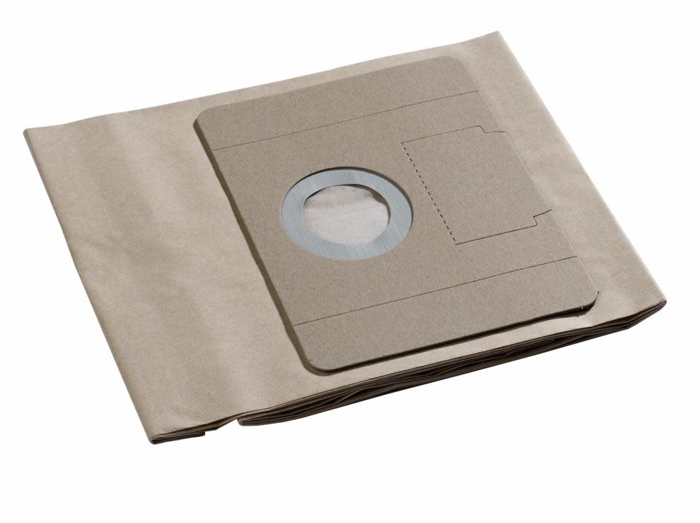 Bosch Paper Dust Bag for 9-Gallon Dust Extractors (5 Pack) - Flockneti