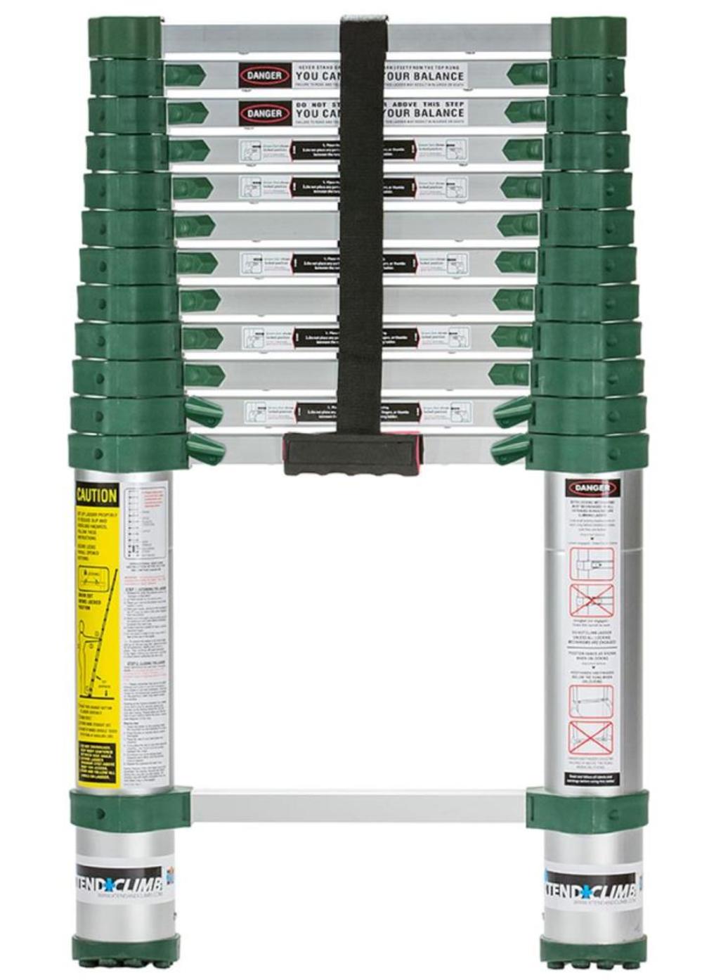 Xtend and Climb 12.5 Ft. Telescoping Ladder - Flockneti