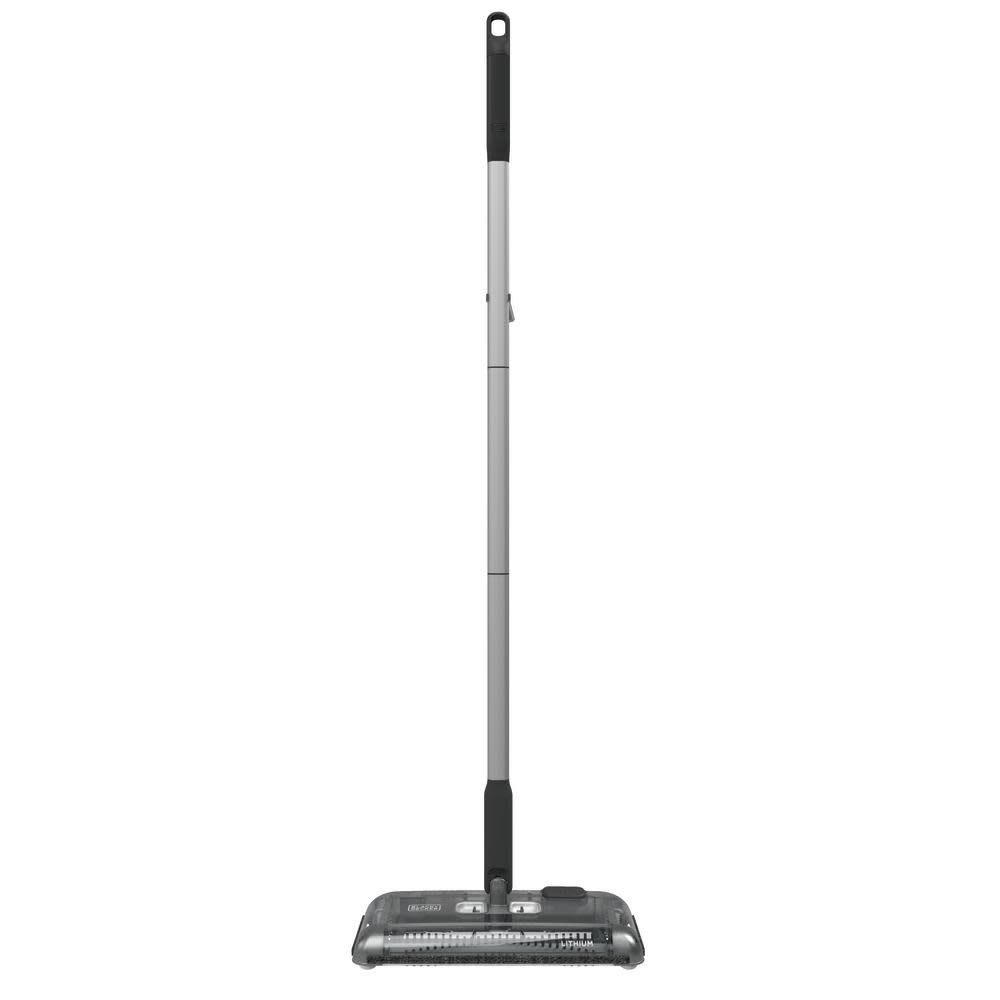 Black and Decker Lithium Floor Sweeper Grey - Flockneti