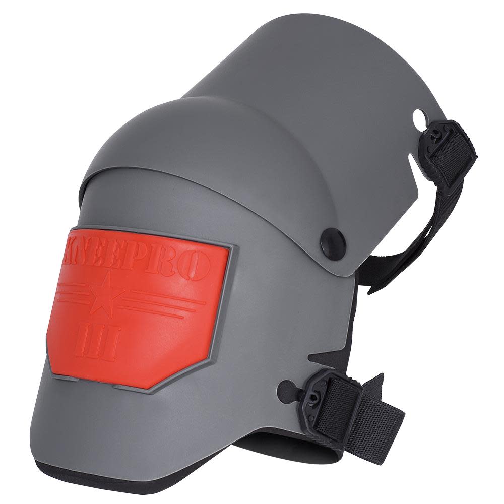 Sellstrom KneePro Ultra Flex III Heavy Duty Protective Knee Pads Grey/Orange Universal Adult Size - Flockneti