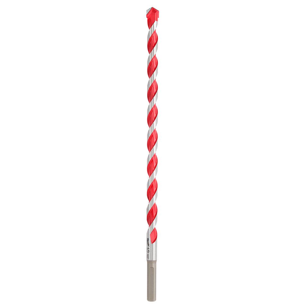 Milwaukee SHOCKWAVE Carbide Hammer Drill Bit 1/2″x10″x12″ - Flockneti