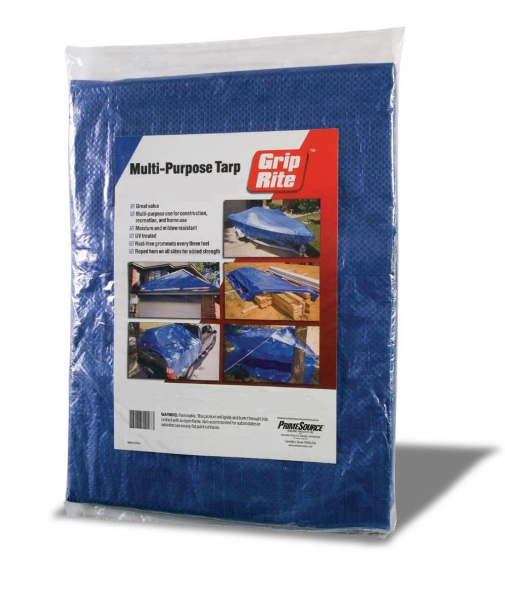 Grip Rite Economy Duty Tarp – 20 x 30 Ft. - Flockneti