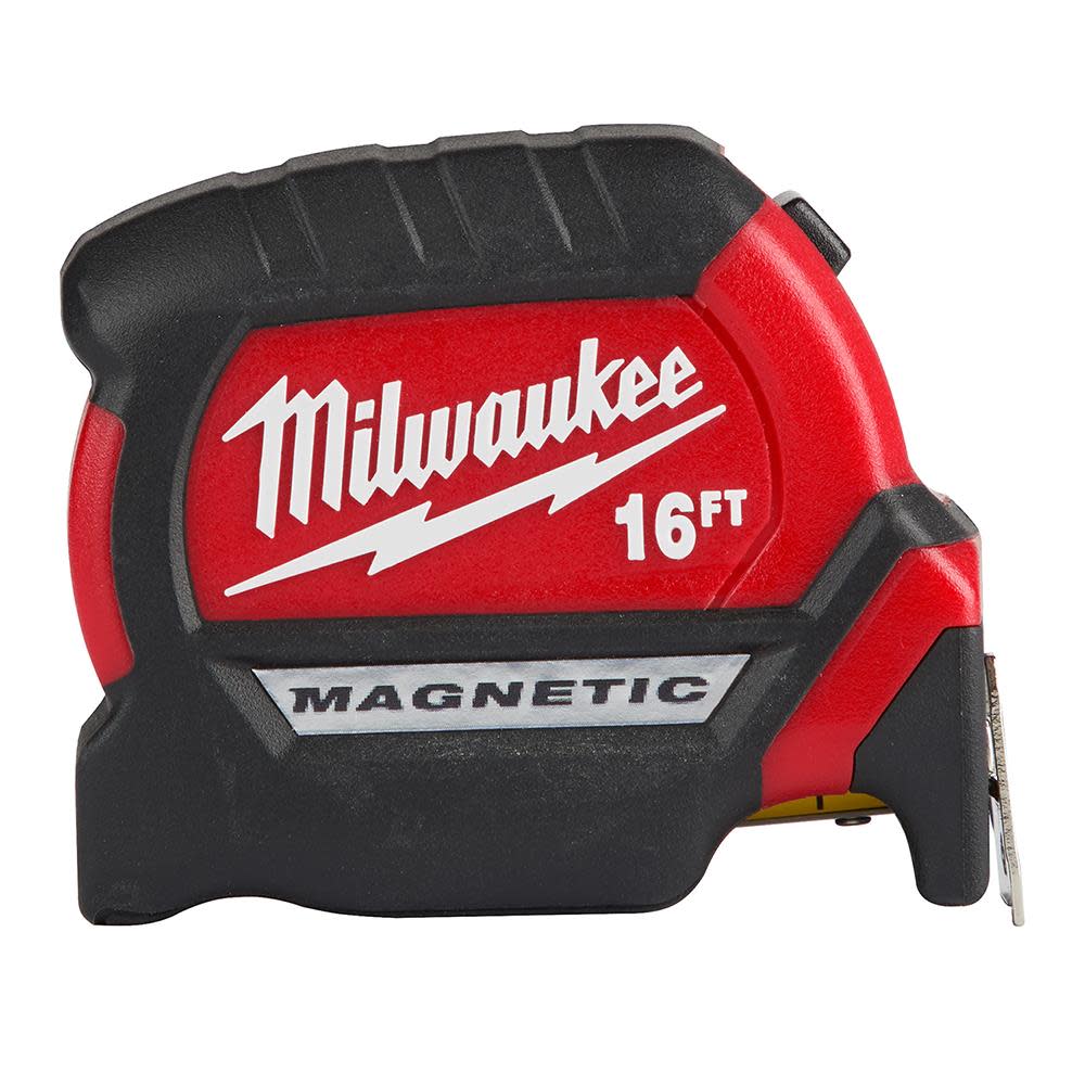 Milwaukee 16Ft Compact Magnetic Tape Measure - Flockneti