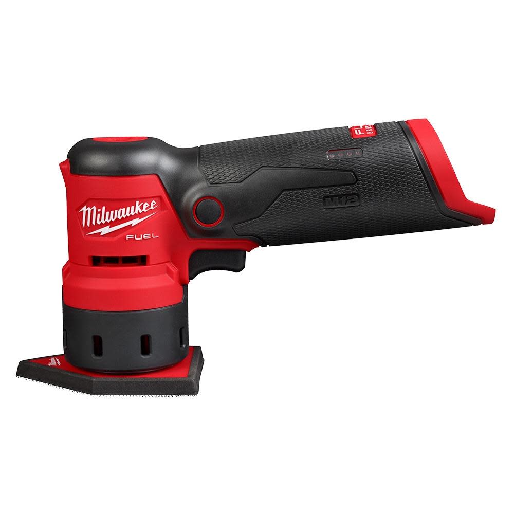 Milwaukee M12 FUEL Orbital Detail Sander Bare Tool - Flockneti