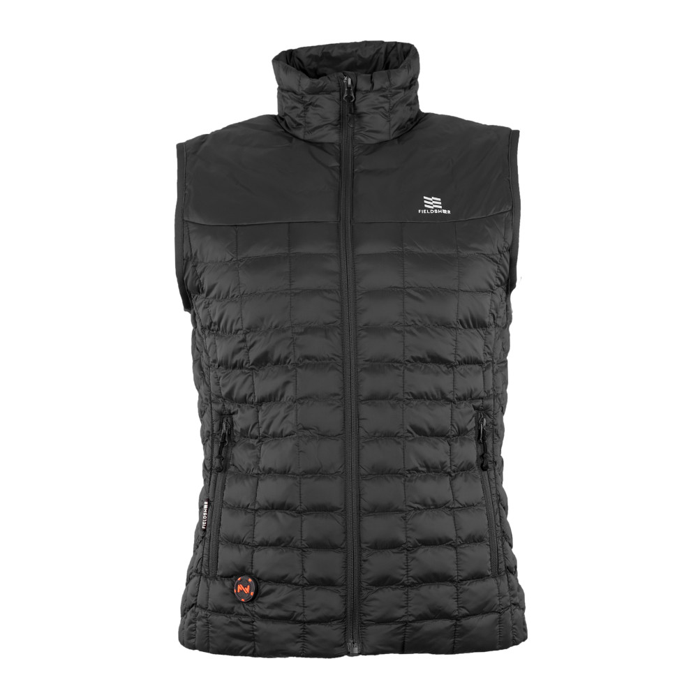 Mobile Warming Backcountry Vest Womens 7.4V Black XL - Flockneti
