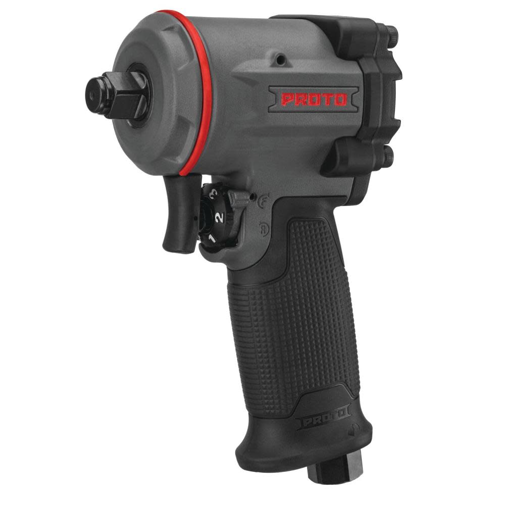 Proto 1/2″ Drive Mini Impact Wrench – Pistol Grip - Flockneti