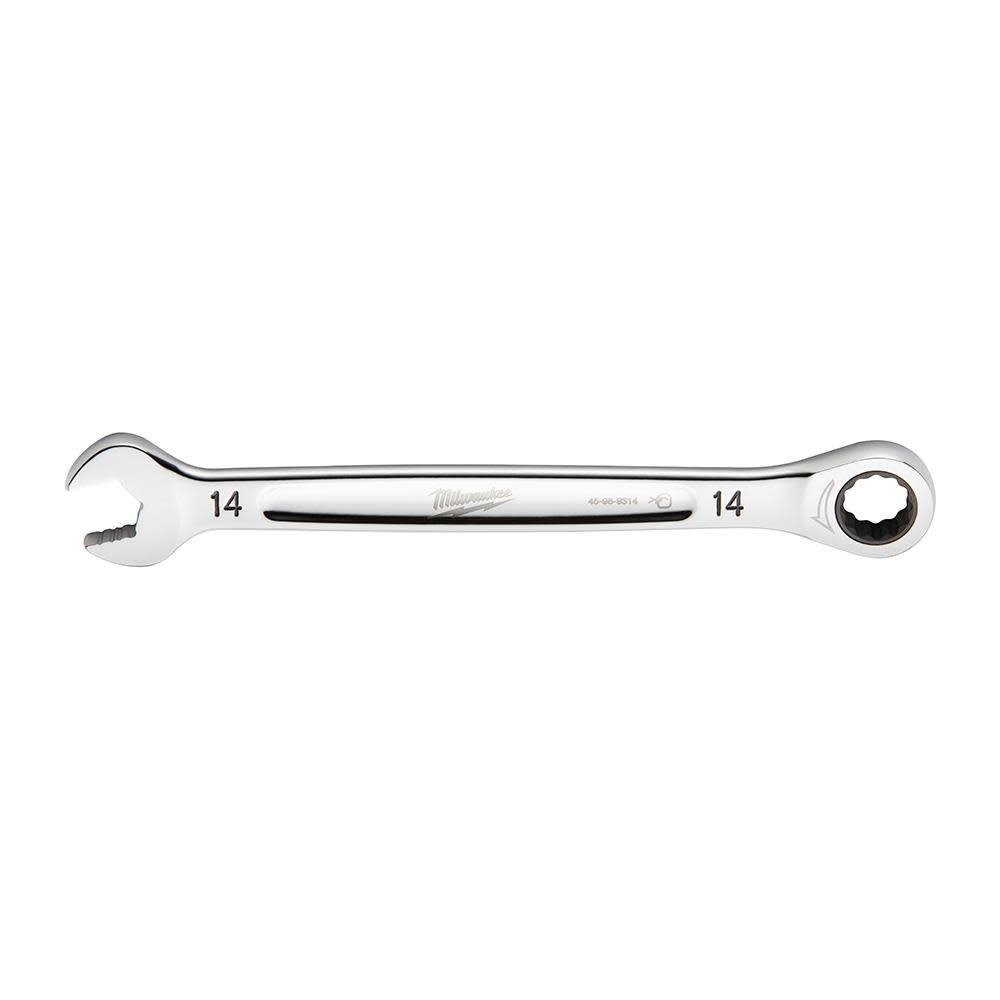 Milwaukee Ratcheting Combination Wrench 14mm Metric - Flockneti