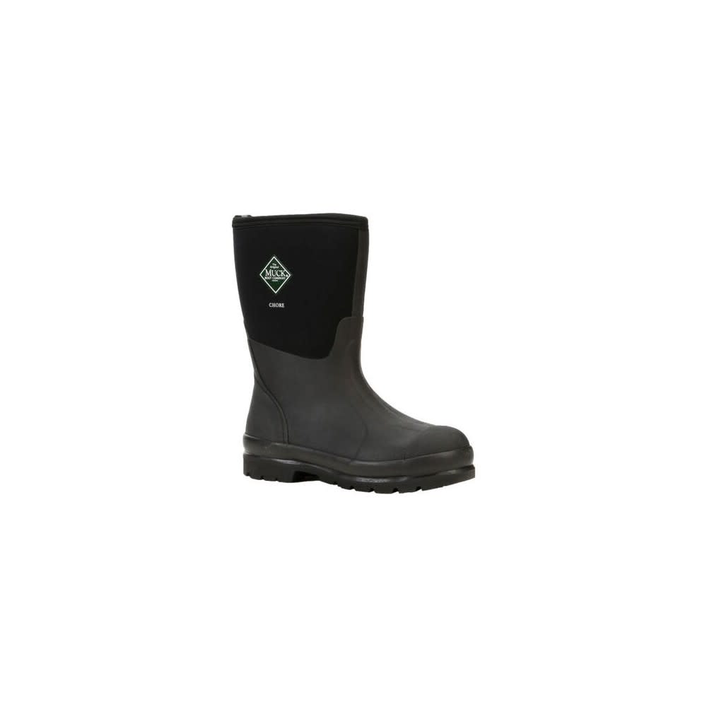 Muck Boots Black Size 11 Mens Chore Classic Mid Work Boot - Flockneti