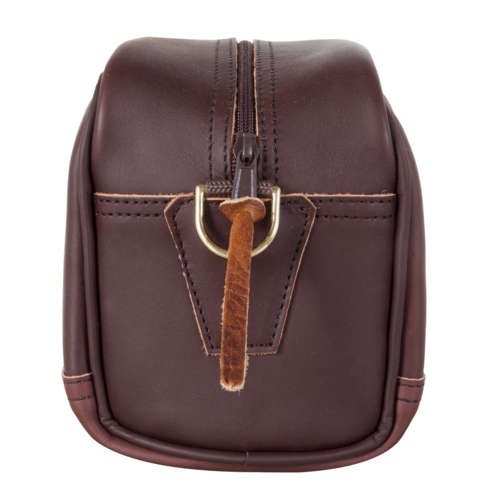 Duluth Pack Brown Smooth Leather Sportsman’s Kit Bag - Flockneti
