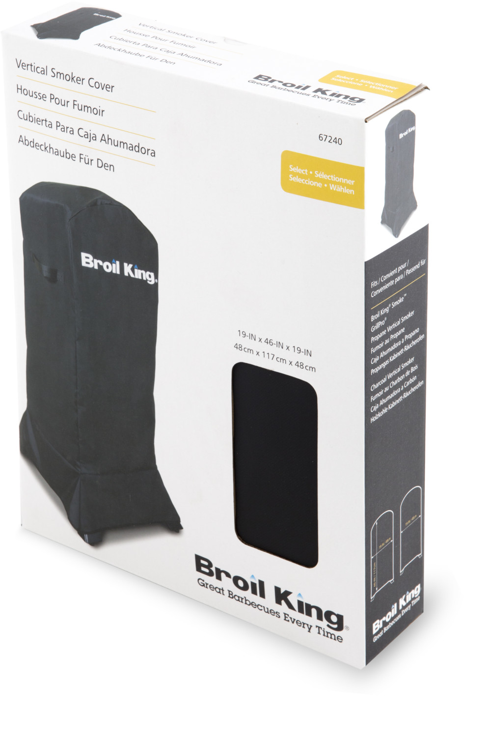 Broil King Select Vertical Smoker Cover - Flockneti