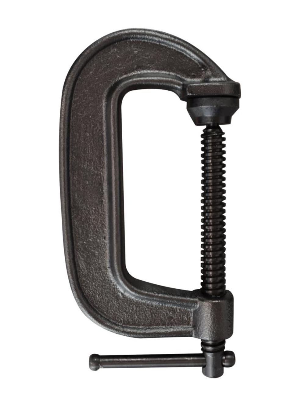 Ductile C-Clamp, 4 Inch Capacity, 2-1/16 Inch Throat Depth - Flockneti