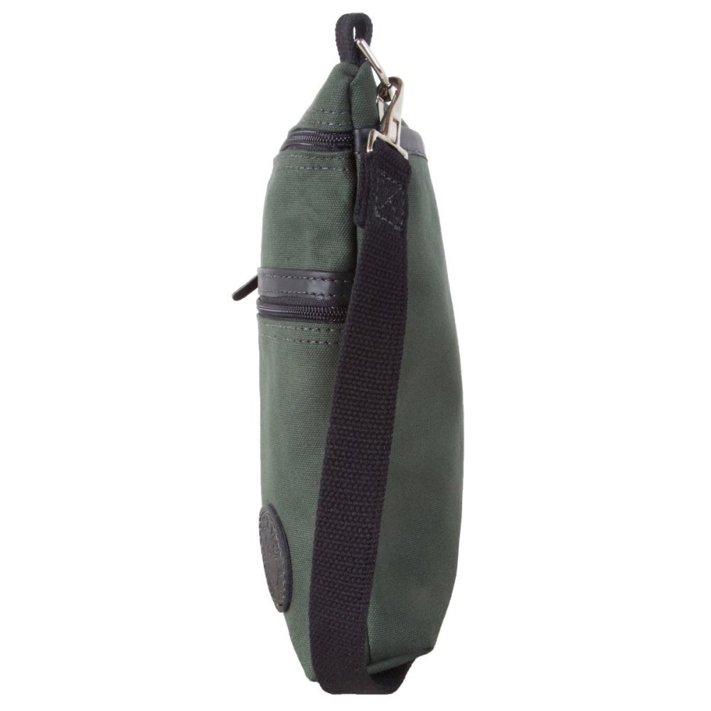 Duluth Pack 4 Liter Capacity Olive Drab Traverse Crossbody Bag - Flockneti