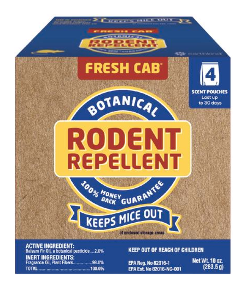 Fresh Cab Fresh Cab Botanical Rodent Repellent Pouches 4pk - Flockneti