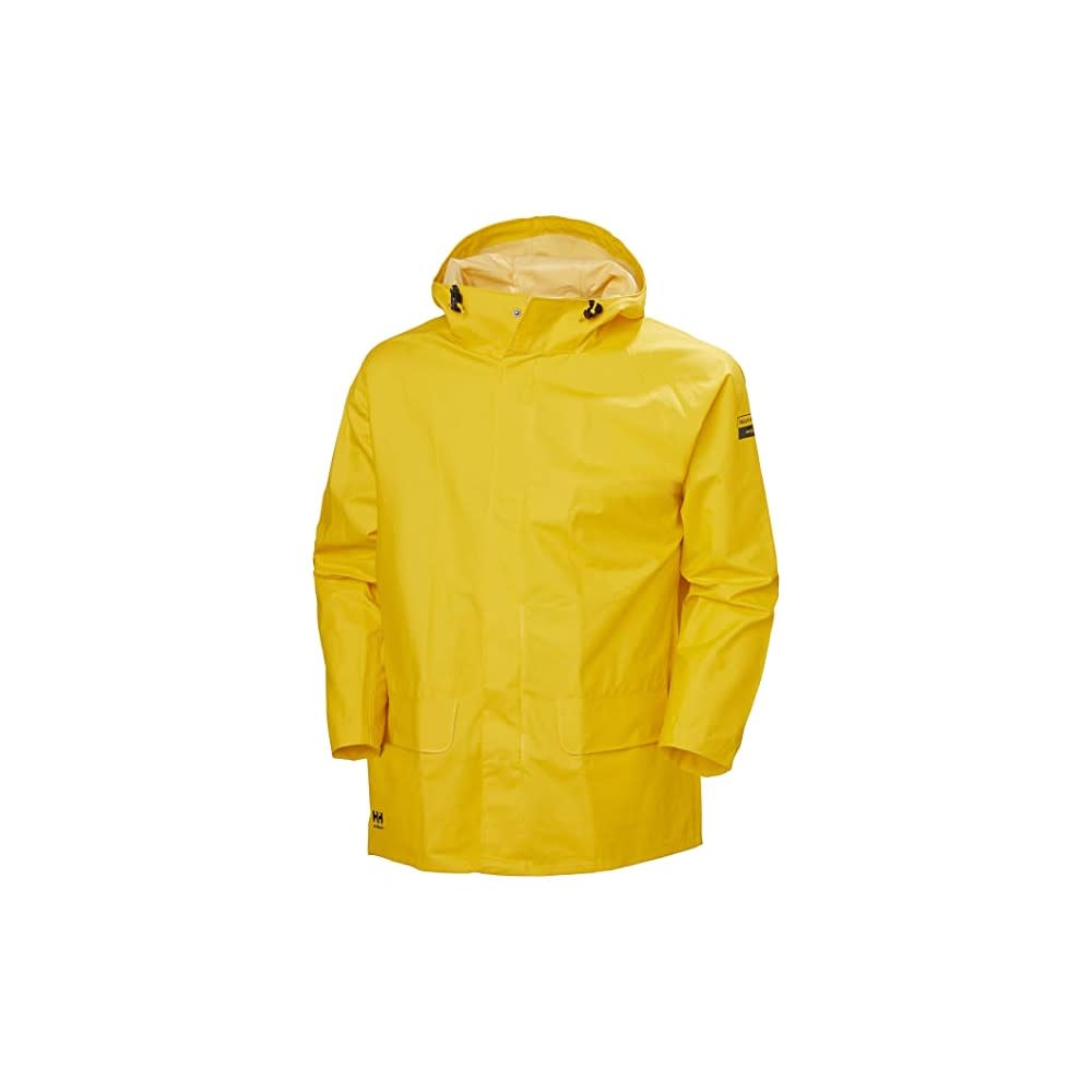 Helly Hansen Polyester Mandal Rain Jacket Light Yellow 6X - Flockneti