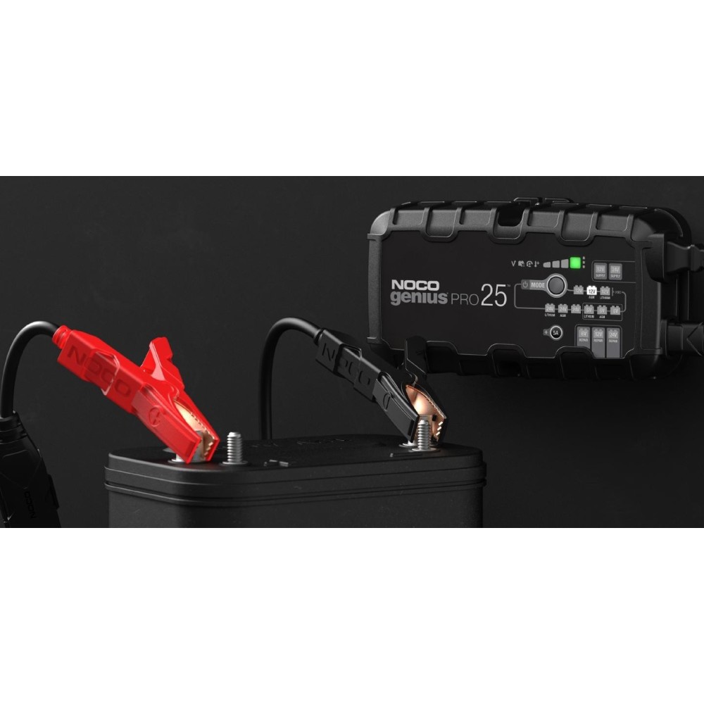 Noco Smart Battery Charger 6V/12V/24V 25A Multi Voltage - Flockneti