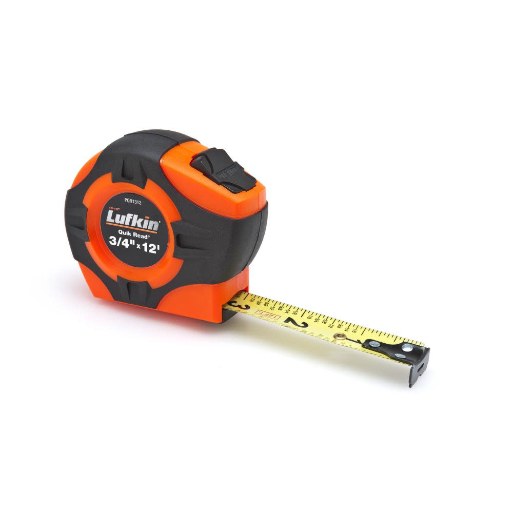 Crescent Lufkin TAPE3/4″X12’QUICKREADHI-VIZ ORAN - Flockneti