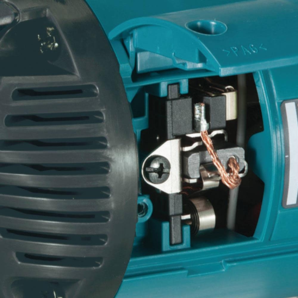 Makita 9 In. Angle Grinder with No Lock-On Switch - Flockneti