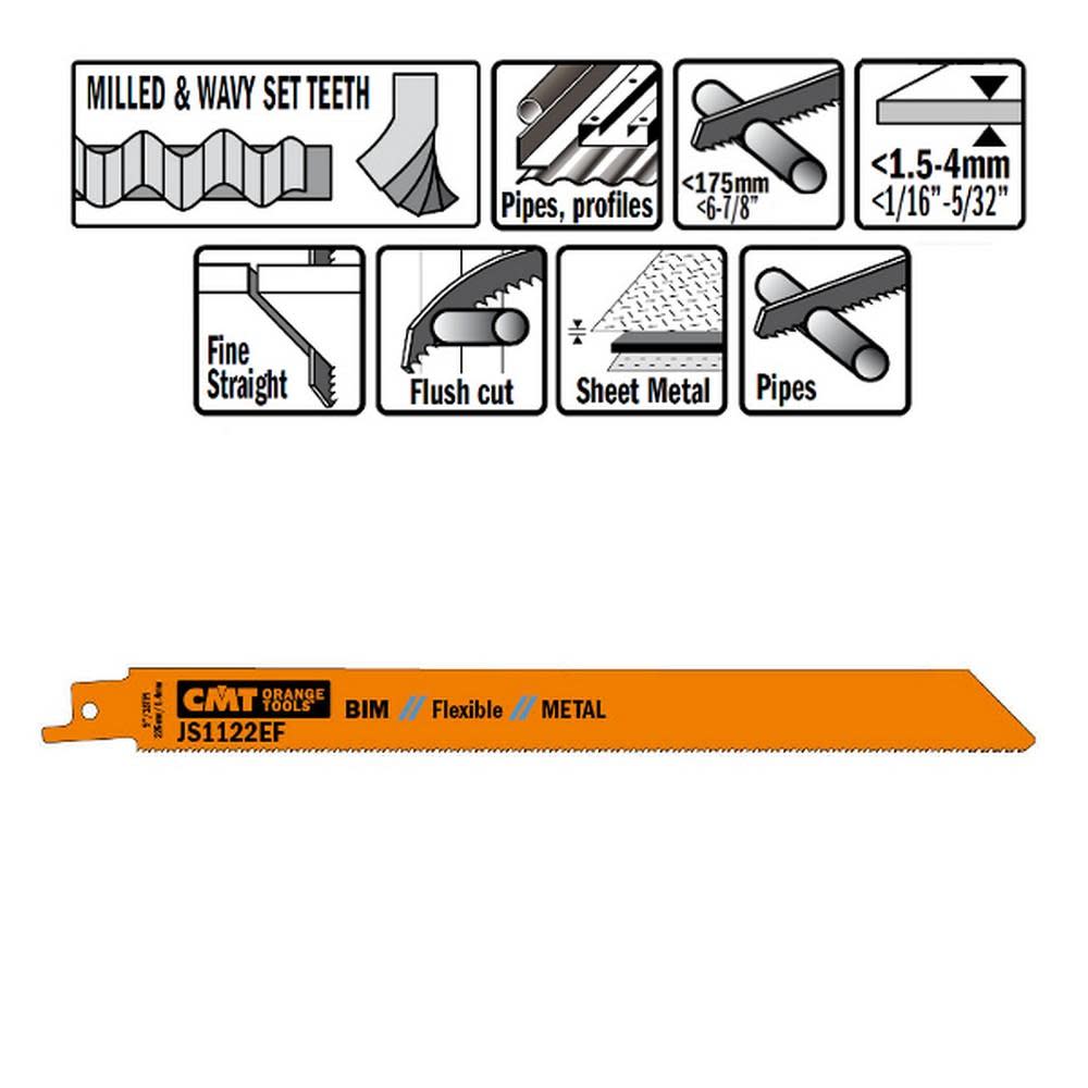 CMT Bi Metal Recip Blade - Flockneti