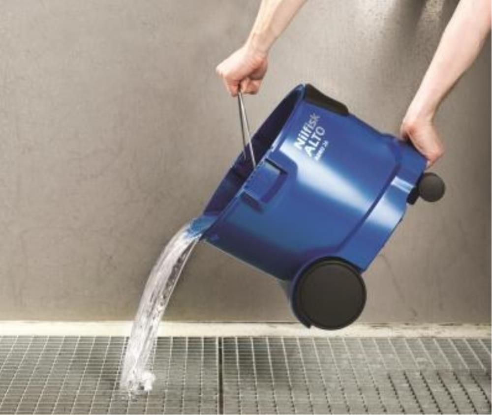 Nilfisk-Alto Aero 26 25 Liter Contractor-Grade Wet/Dry Vacuum with Tool Start - Flockneti