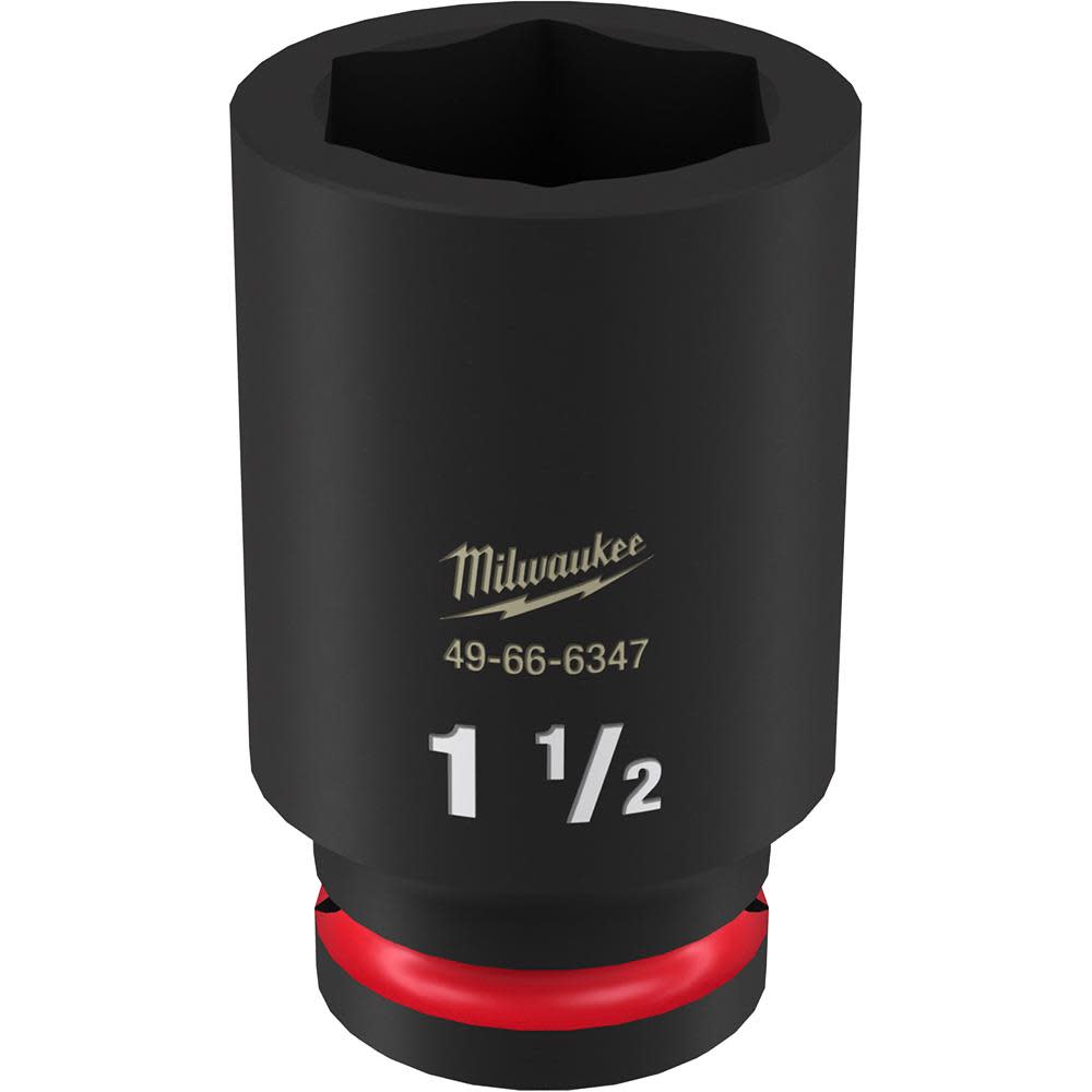 Milwaukee Impact Socket 3/4″ Drive 1 1/2″ Deep 6 Point - Flockneti