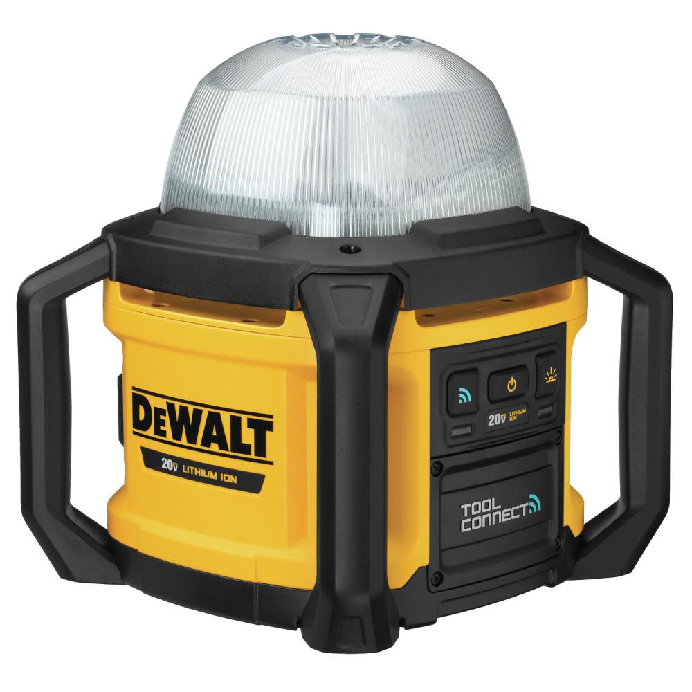 DEWALT 5000-Lumen LED Rechargeable Portable Work Light Bare Tool - Flockneti