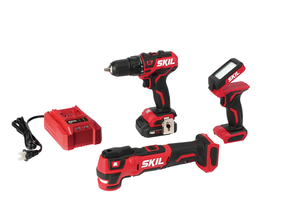 SKIL 3 Tool Combo Kit - Flockneti