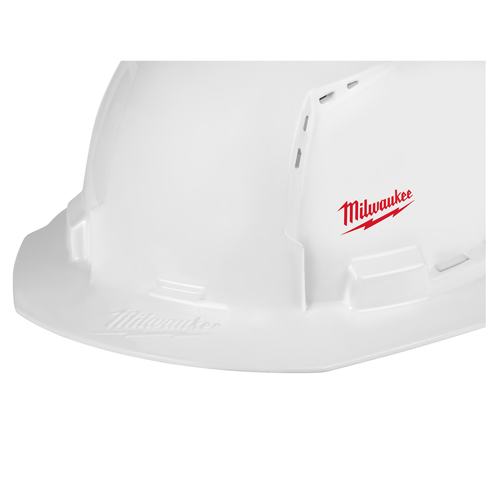 Milwaukee Full Brim Vented Hard Hat with BOLT Accessories Type 1 Class C Small Logo - Flockneti