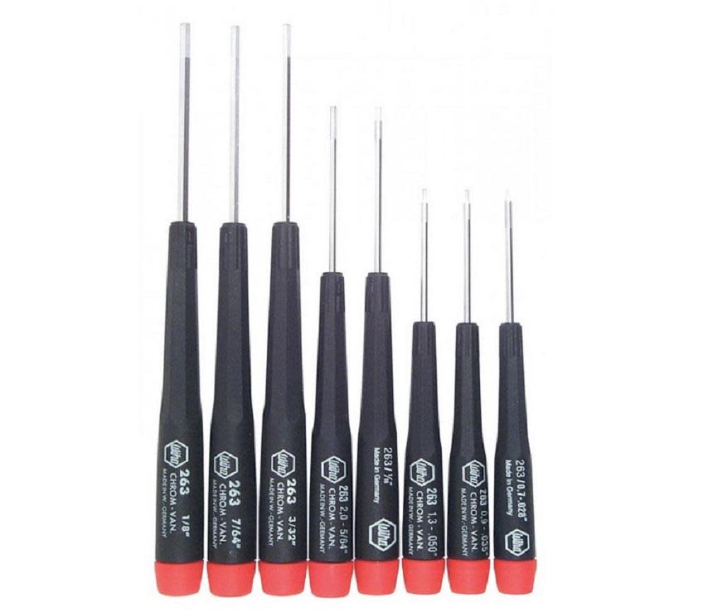 Wiha Precision Ball End Hex 8 Piece Driver Set - Flockneti