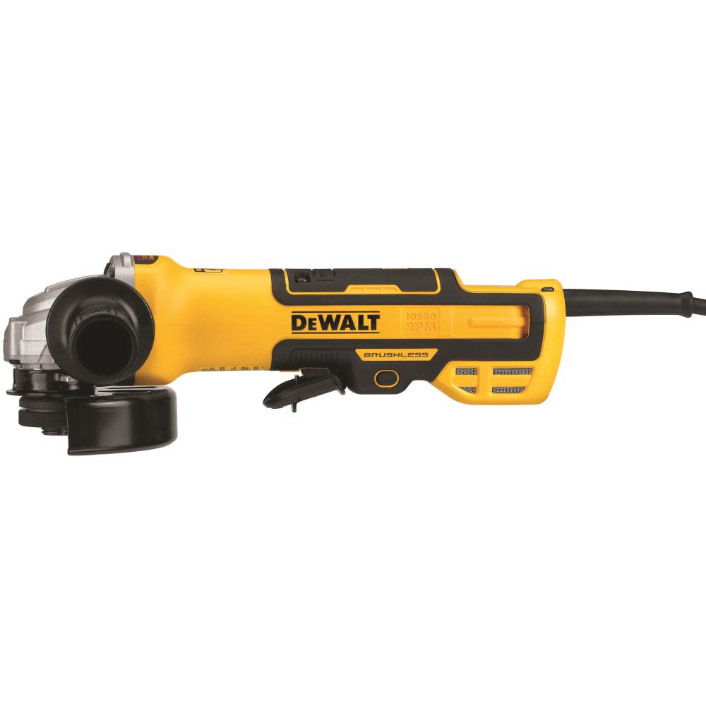 DEWALT 5 in. Brushless Paddle Switch Small Angle Grinder with Kickback Brake - Flockneti